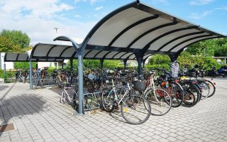 bike shelters